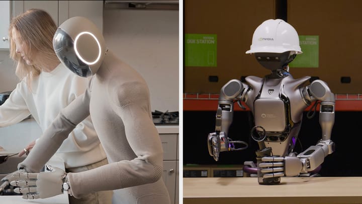 NVIDIA lanceert eerste open robotmodel voor mensachtige robots